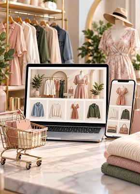 create-online-clothing-shop