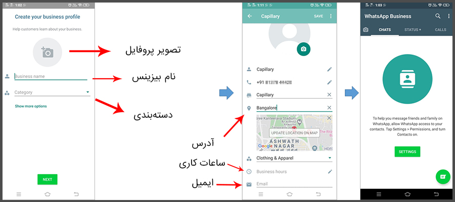 ساخت فروشگاه اینترنتی در واتس اپ