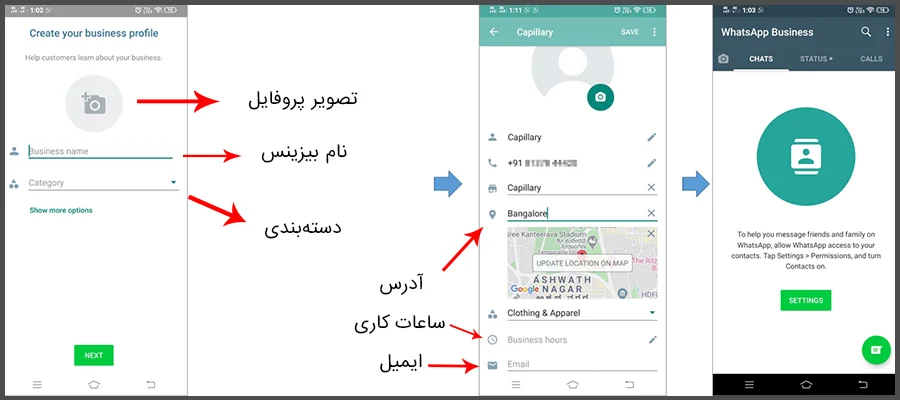 ساخت فروشگاه اینترنتی در واتس اپ