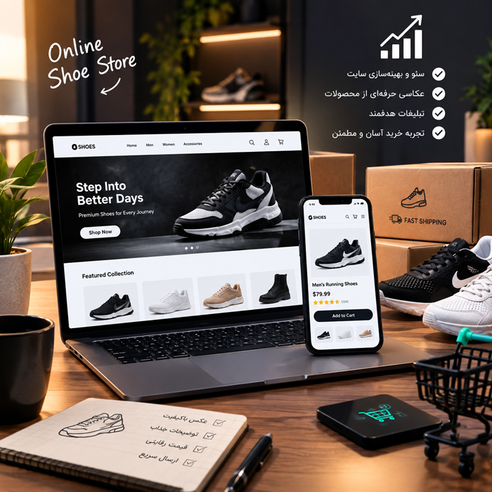 چگونه فروشگاه اینترنتی کفش را به فروش برسانیم؟
