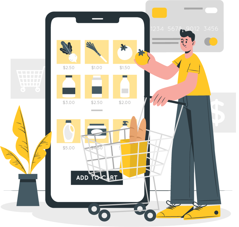 راه اندازی سوپرمارکت آنلاین