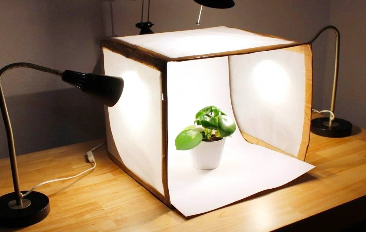 نمونه‌ای از خیمه نور برای عکاسی از محصول
