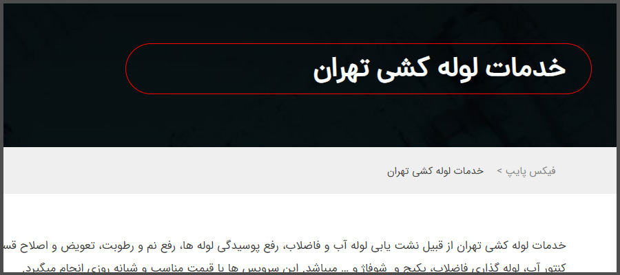 تولید محتوا برای سئو محلی