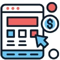 تبلیغات جستجوی پولی - آیکون