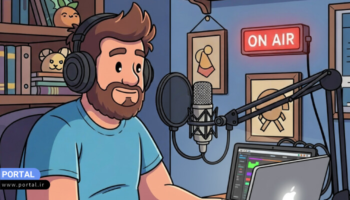 میتوانید تولید پادکست بدون استودیو را در اتاق خودتان شروع کنید.