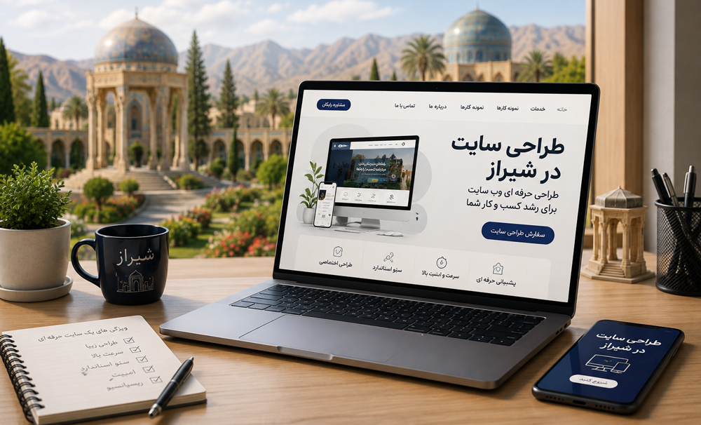 چرا باید دنبال طراحی سایت در شیراز باشید؟