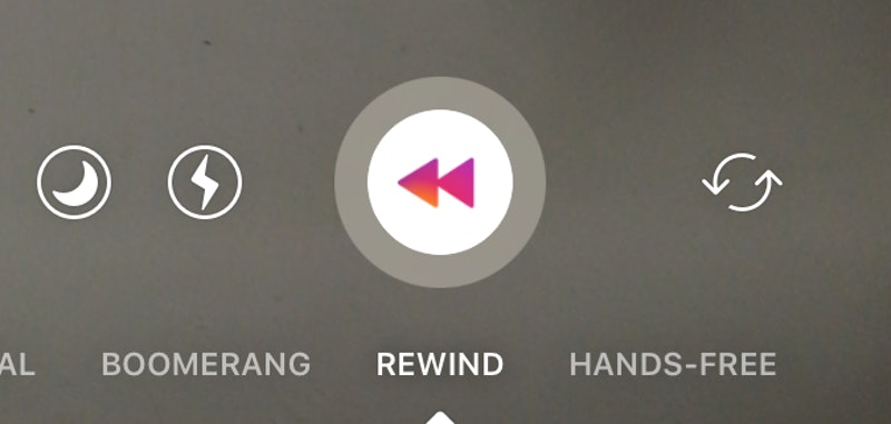 Rewind در استوری اینستاگرام