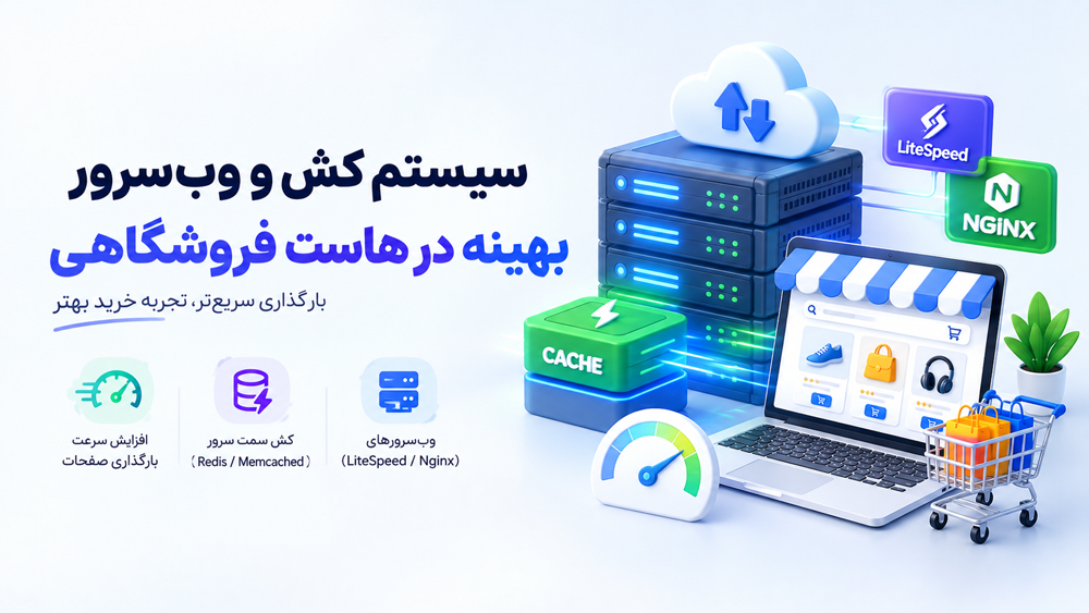 سیستم کش و وبسرور بهینه