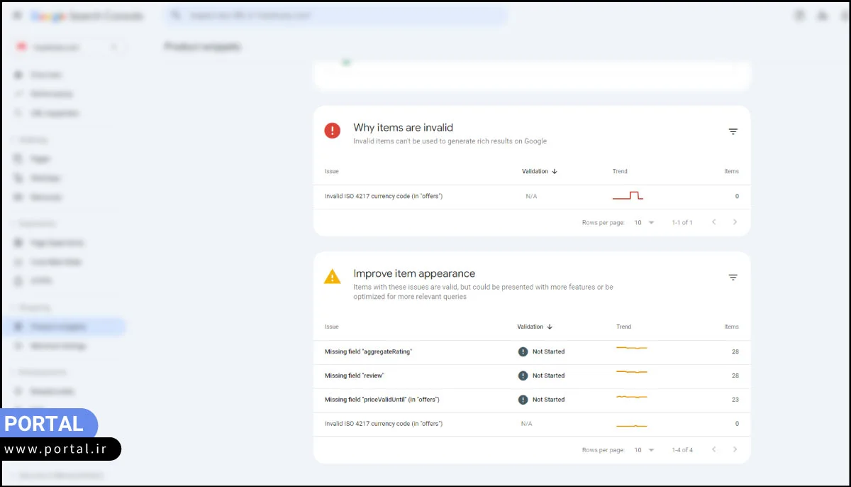 خطای Invalid ISO 4217 currency code سرچ کنسول