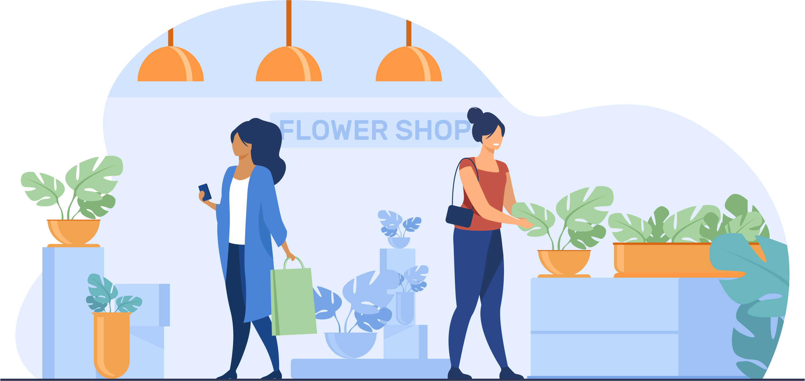 کسب درآمد از فروشگاه اینترنتی گل و گیاه