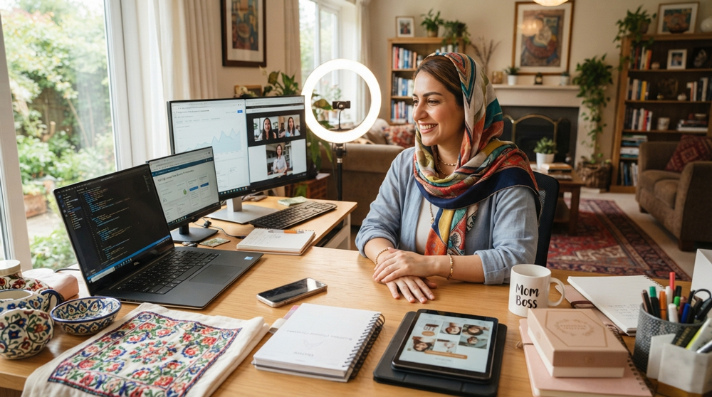 بهترین مشاغل خانگی پردرآمد برای خانم‌های خانه‌دار
