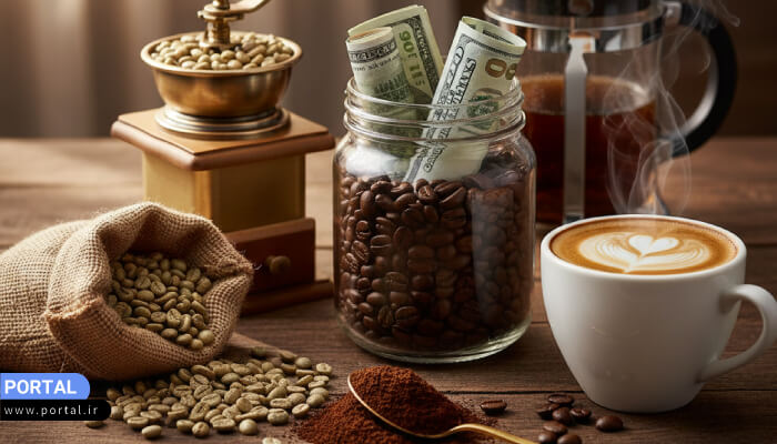 درآمد فروش قهوه در ایران چقدر است؟