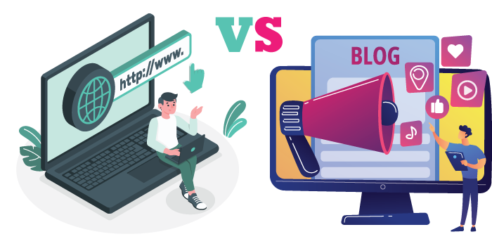 وبلاگ یا وبسایت؟