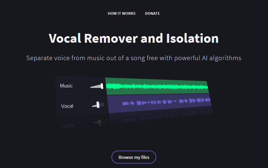 وبسایت VocalRemover.org؛ محبوبترین و سریعترین ابزار رایگان
