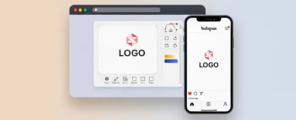 جامعترین راهنمای طراحی لوگو رایگان برای سایت و اینستاگرام